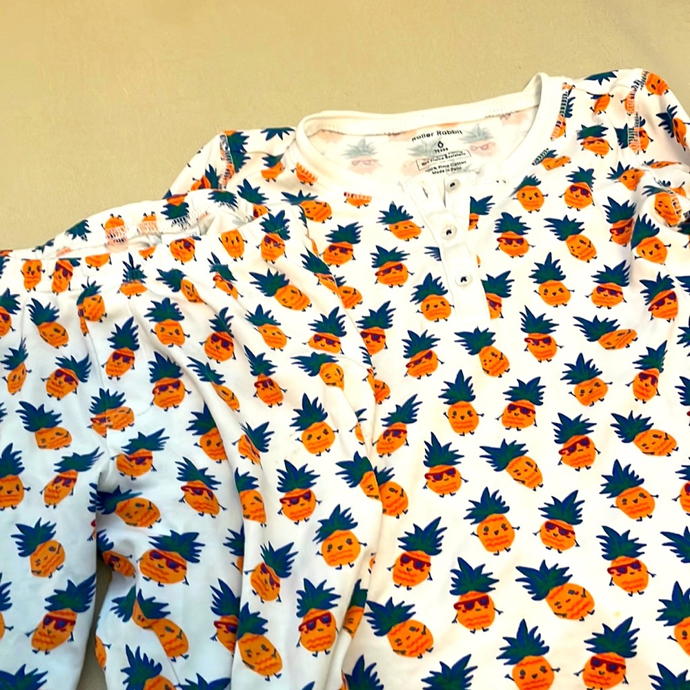 Roller Rabbit Kid’s Pineapple Pajamas